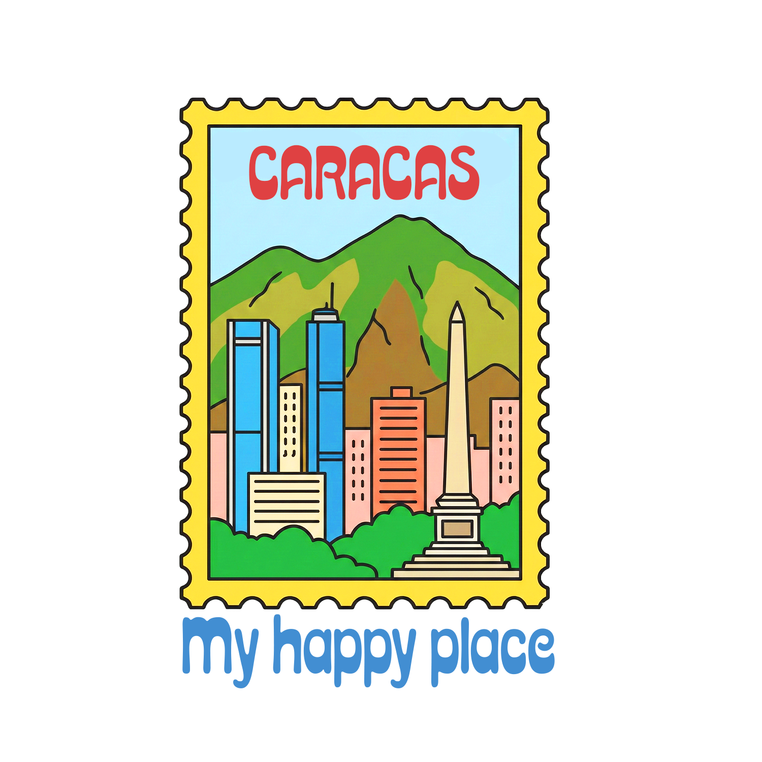 My Happy Place Mug - Personalized Mug