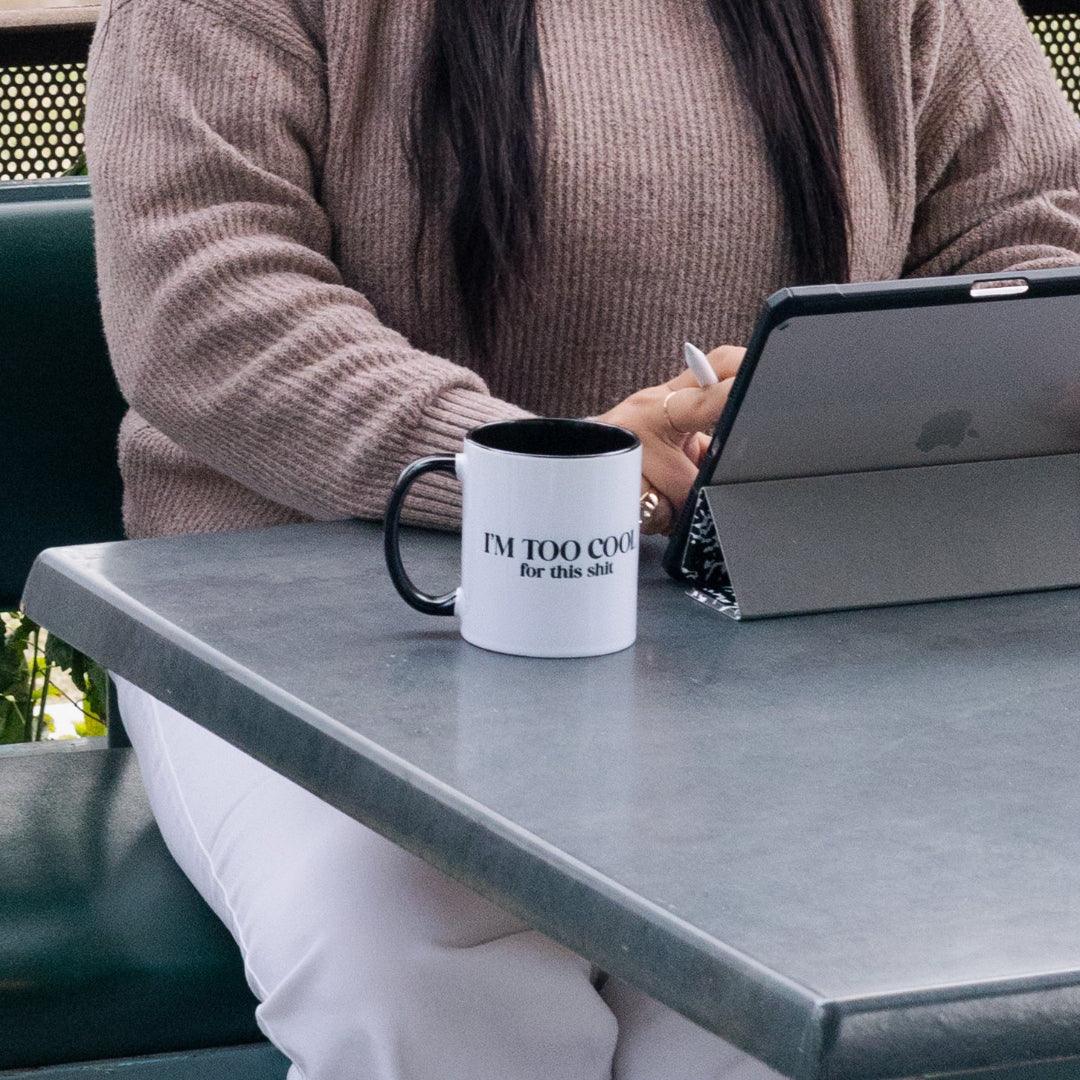 I'm Too Cool Mug - Personalized Mug