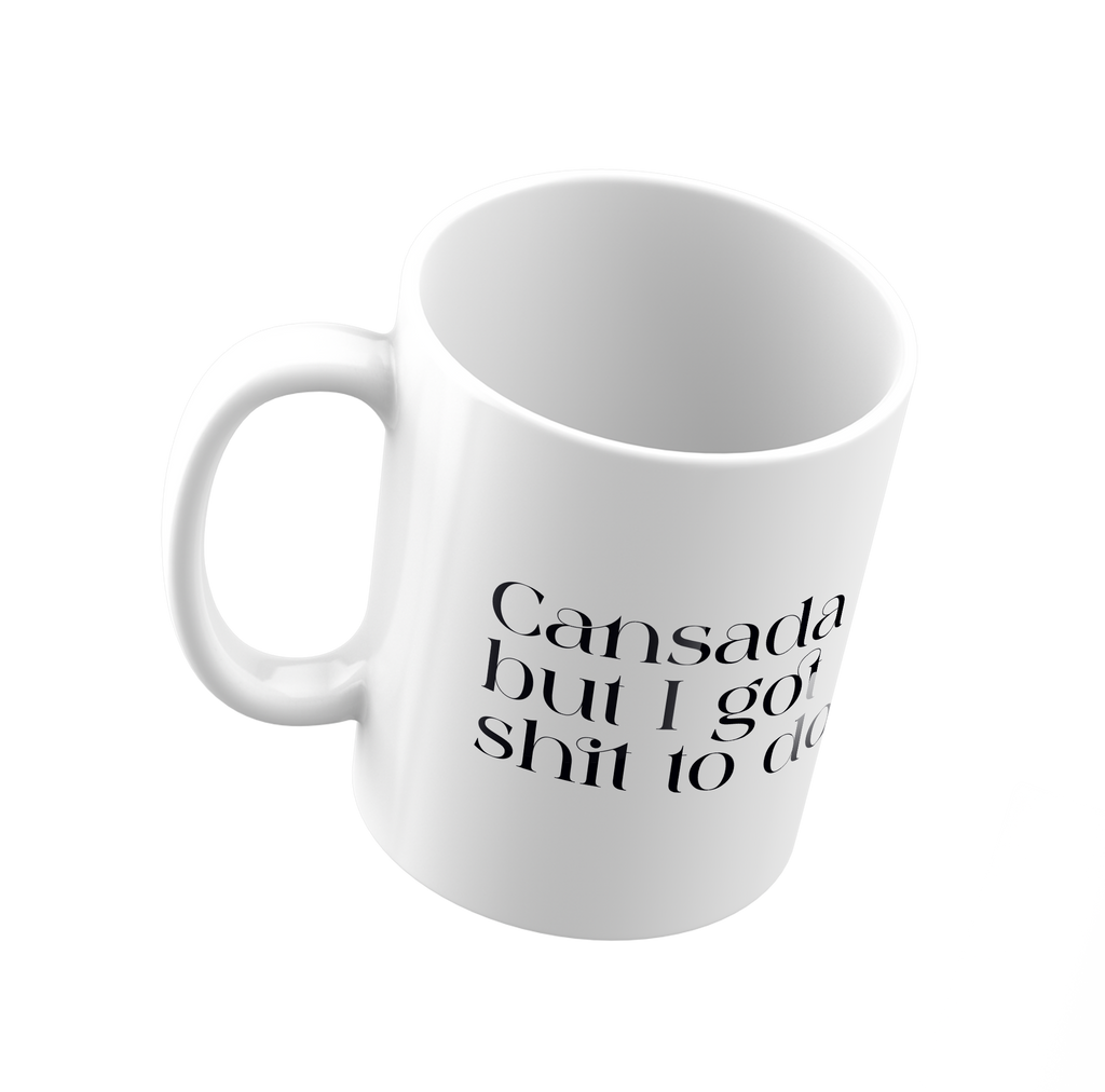 Cansada but I got shit to do - Personalized Mug