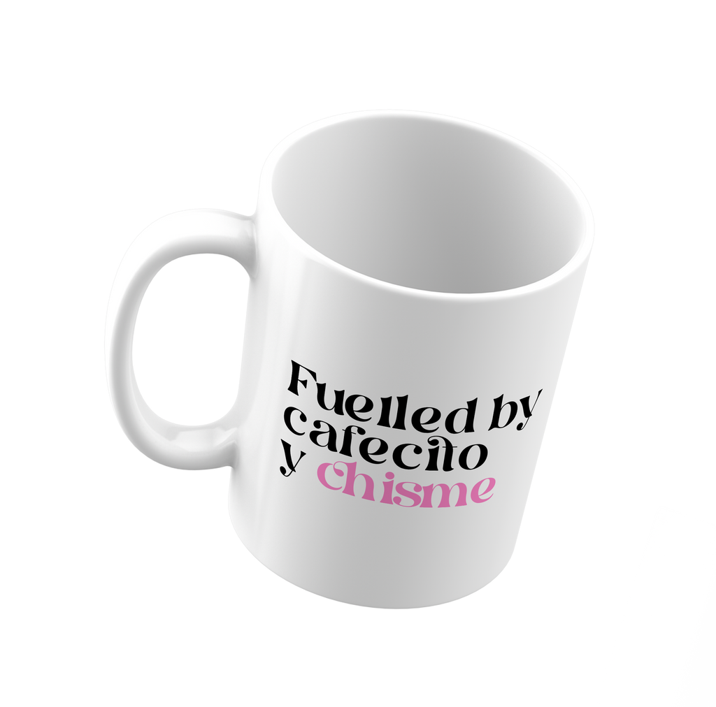 Fuelled by Cafecito y Chisme - Personalized Mug