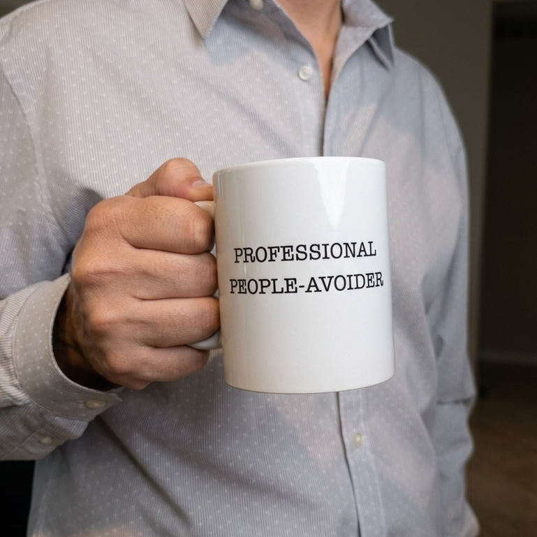 Professional People-Avoider Mug - Personalized Mug